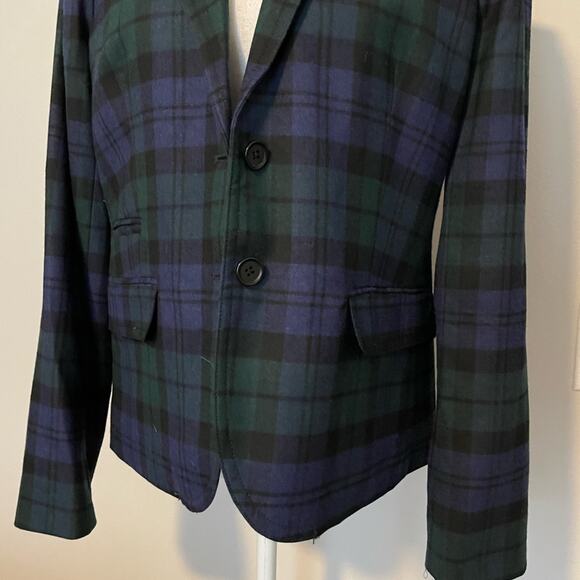 J Crew Plaid Blazer - Picture 4 of 7